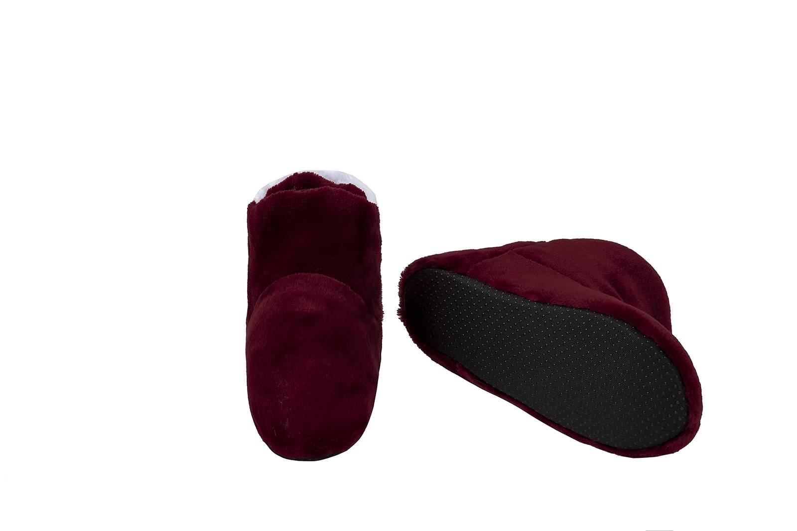 RAIKOU Cosy Shoe Hausschuhe-Pantoffel Stiefel für Damen, Herren aus Micro Flausch mit ABS und Rutschfester Sohle, Super Flauschige