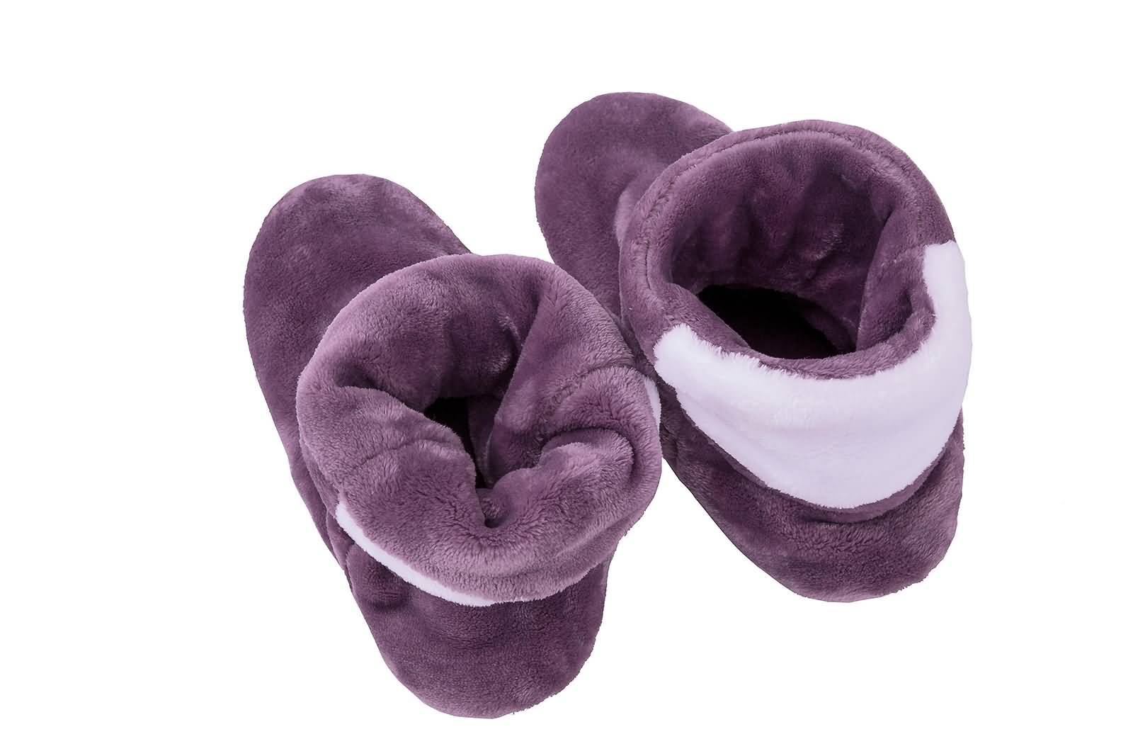 RAIKOU Cosy Shoe Hausschuhe-Pantoffel Stiefel für Damen, Herren aus Micro Flausch mit ABS und Rutschfester Sohle, Super Flauschige