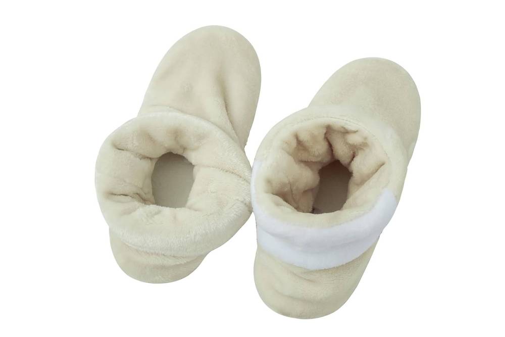 RAIKOU Cosy Shoe Hausschuhe-Pantoffel Stiefel für Damen, Herren aus Micro Flausch mit ABS und Rutschfester Sohle, Super Flauschige