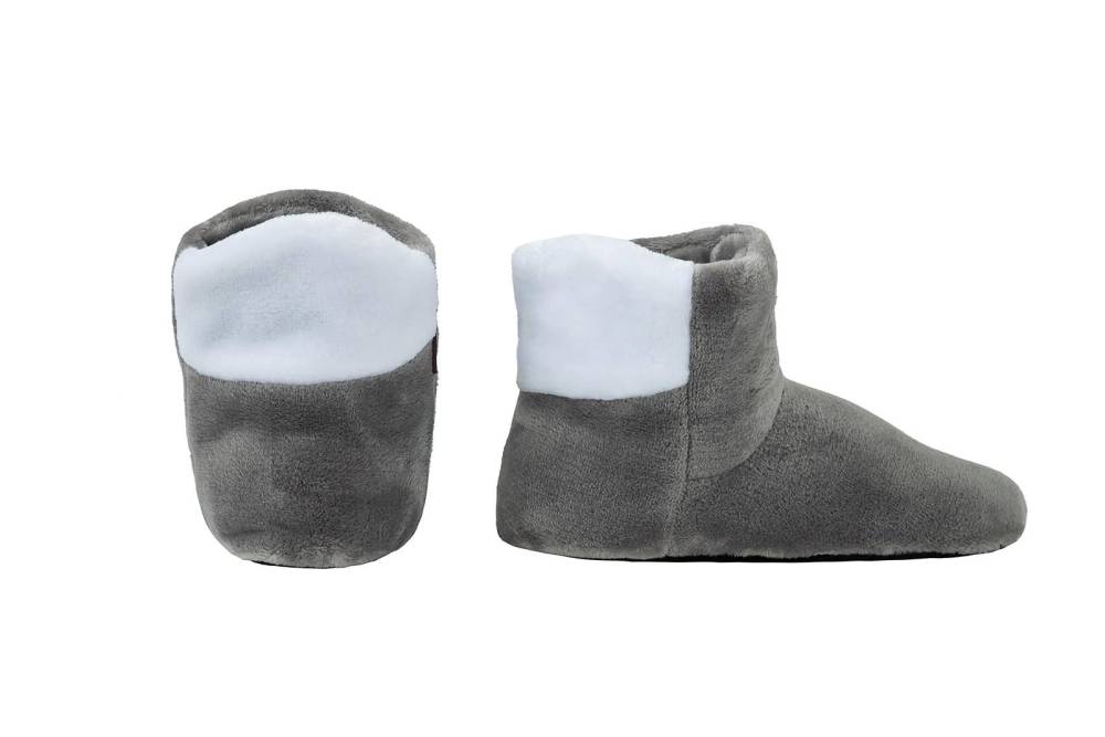 RAIKOU Cosy Shoe Hausschuhe-Pantoffel Stiefel für Damen, Herren aus Micro Flausch mit ABS und Rutschfester Sohle, Super Flauschige