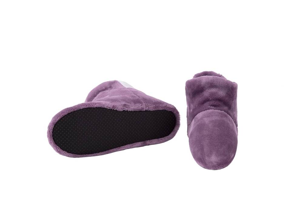 RAIKOU Cosy Shoe Hausschuhe-Pantoffel Stiefel für Damen, Herren aus Micro Flausch mit ABS und Rutschfester Sohle, Super Flauschige