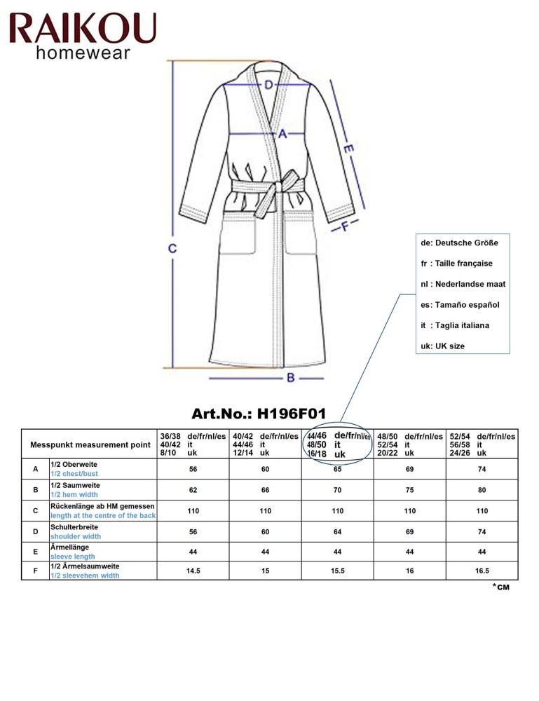 Raikou Damen und Herren Bademantel Fleece Morgenmantel Atmungsaktive Saunamantel mit Gürtel Unisex Hausmantel