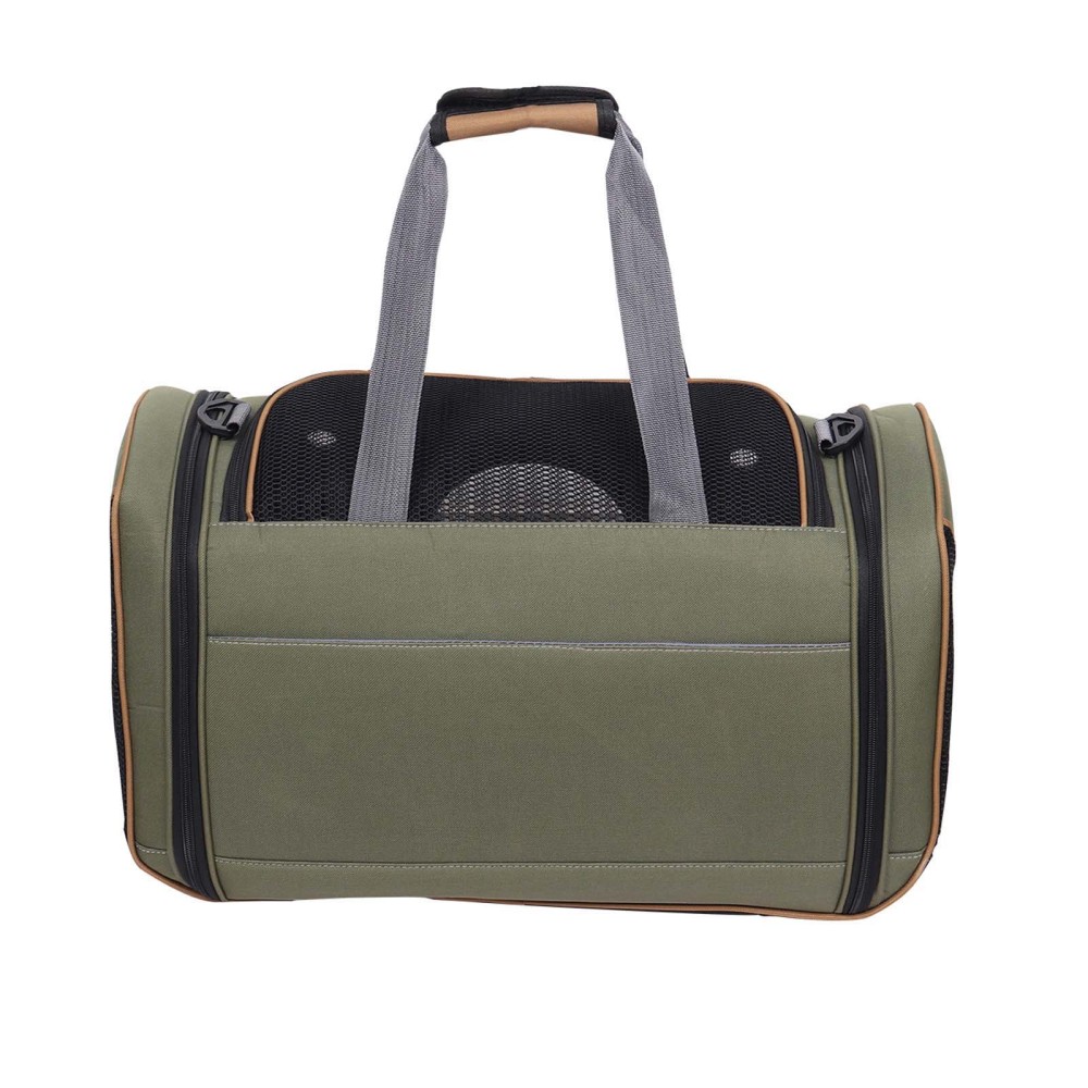 Haustiertasche Tragetasche Haustier transparente Raumkapsel-Tasche Hundekäfig atmungsaktive Umhängetransporttasche für Katzen und Hunde