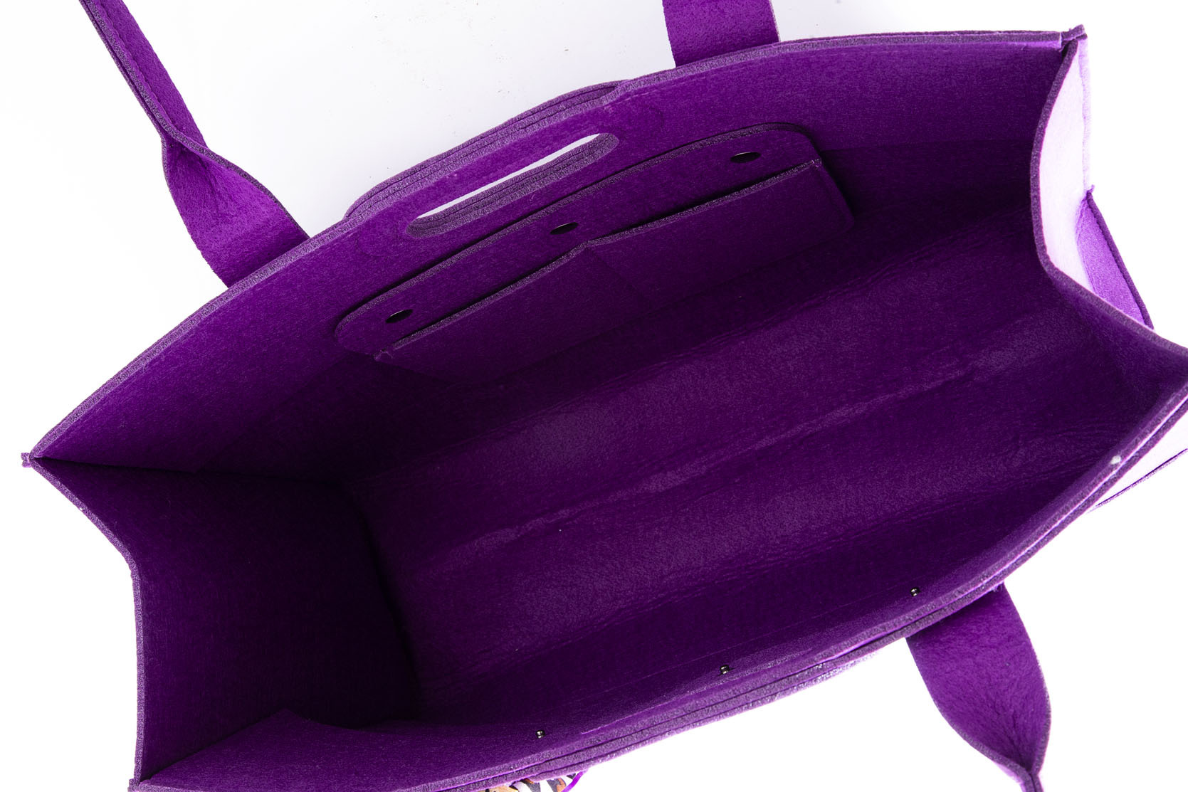 Die Neue RAIKOU KULT Filz-Tasche mit abnehmbarer Innentasche, Hochwertige Einkaufstasche, Strandtasche，Badetasche, Henkeltasche，Zeitungskorb, Filzkorb, Einkaufskorb, Kaminholztasche, auch für Garten Picknick Strand oder zur Spielzeug Aufbewahrung