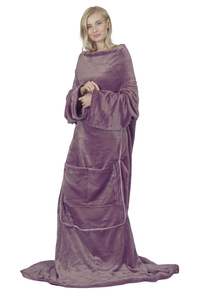 RAIKOU Multifunktionale Flanell-Decke, unter anderem verwendbar als multifunktionale warme Kissenhülle.