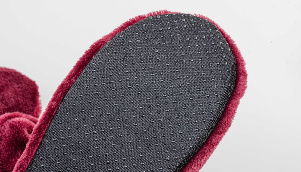 RAIKOU Klassische Hausschuhe für Damen, Herren aus Micro Flausch mit ABS und Rutschfester Sohle, Super Flauschige Hüttenschuhe in schönen Farben