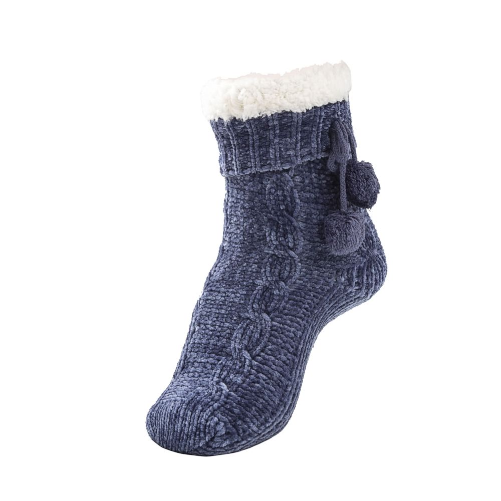 RAIKOU Kuschelsocken Flauschige Socken Warme Wintersocken Weiche Haussocken Bettsocken Hüttensocken Geschenke Weihnachtssocken mit ABS Sohle