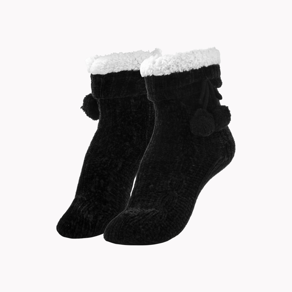 RAIKOU Kuschelsocken Flauschige Socken Warme Wintersocken Weiche Haussocken Bettsocken Hüttensocken Geschenke Weihnachtssocken mit ABS Sohle