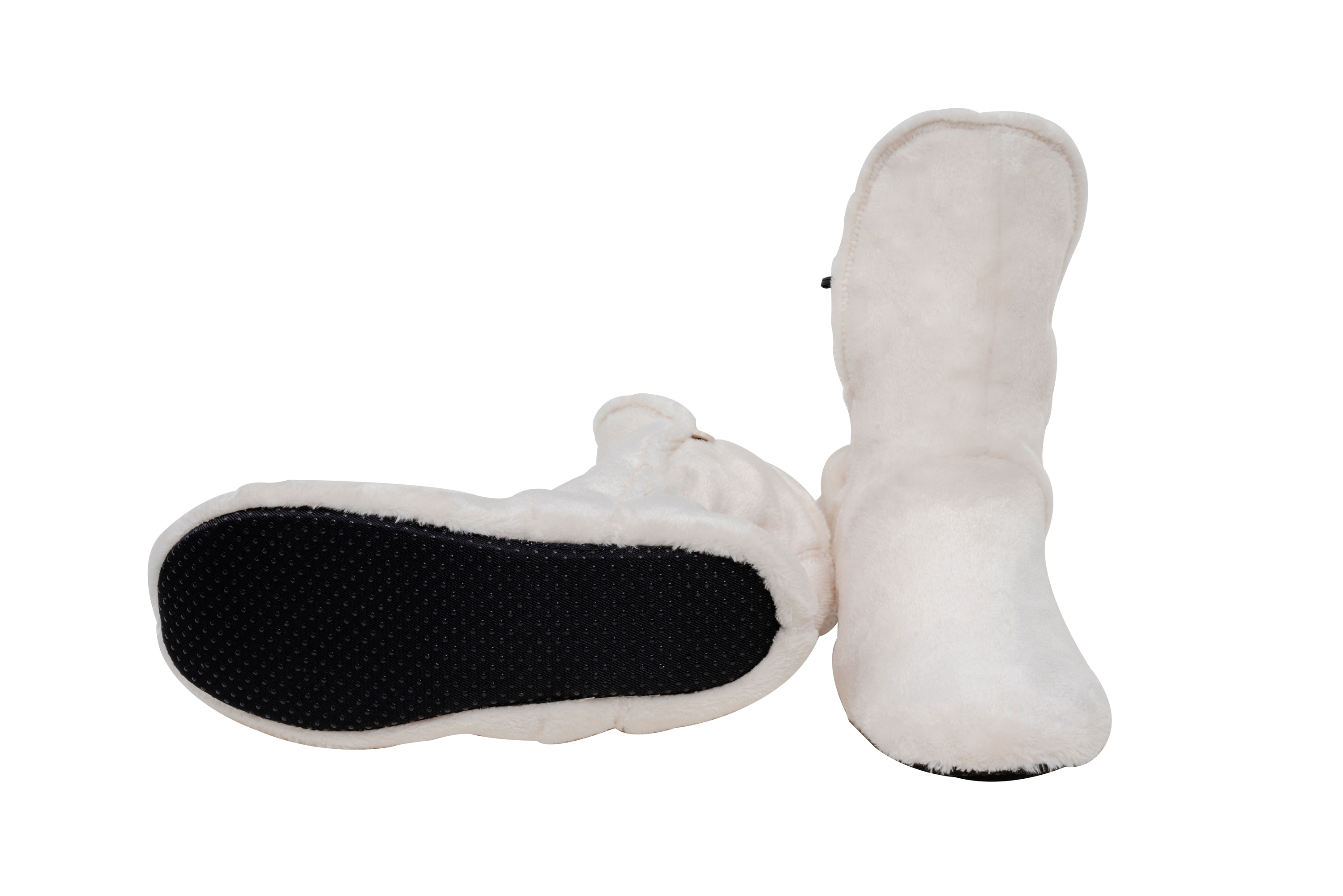 RAIKOU Klassische Hausschuhe für Damen, Herren aus Micro Flausch mit ABS und Rutschfester Sohle, Super Flauschige Hüttenschuhe in schönen Farben