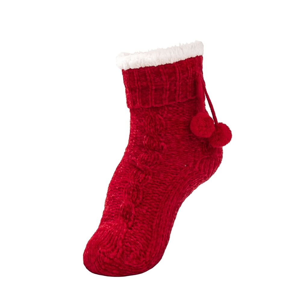 RAIKOU Kuschelsocken Flauschige Socken Warme Wintersocken Weiche Haussocken Bettsocken Hüttensocken Geschenke Weihnachtssocken mit ABS Sohle