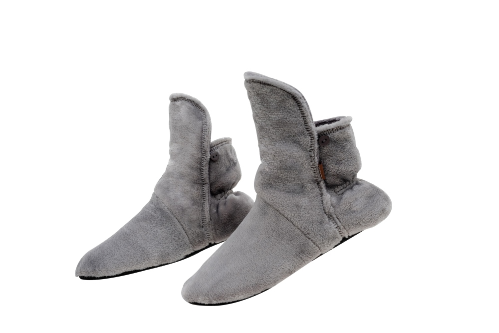 RAIKOU Klassische Hausschuhe für Damen, Herren aus Micro Flausch mit ABS und Rutschfester Sohle, Super Flauschige Hüttenschuhe in schönen Farben