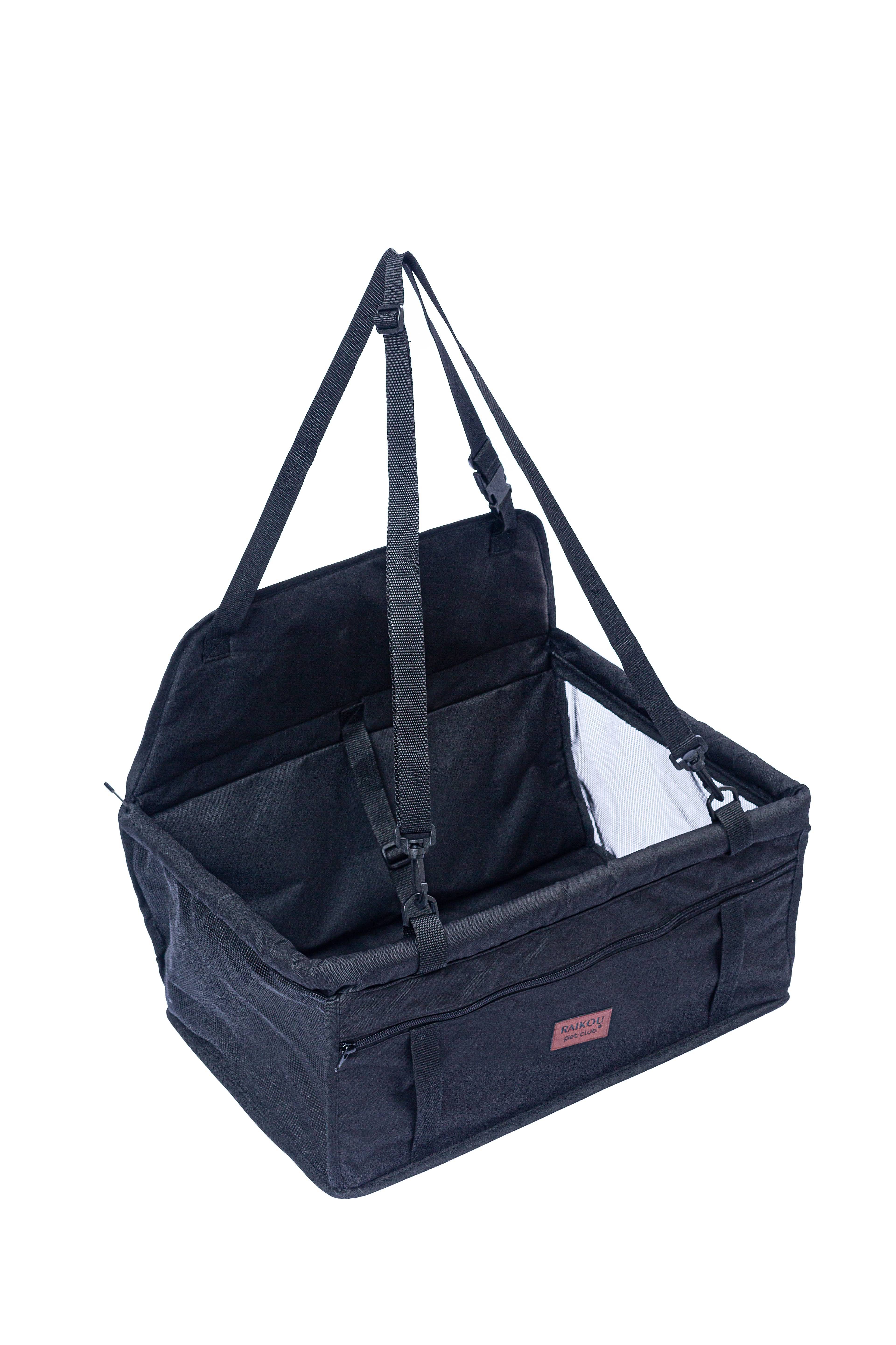 Haustier-Autositz, Stabiler Autositz für Kleine Bis Mittelgroße Hunde, safety-seat for pets, 50cm*40cm*24cm (L*B*H)