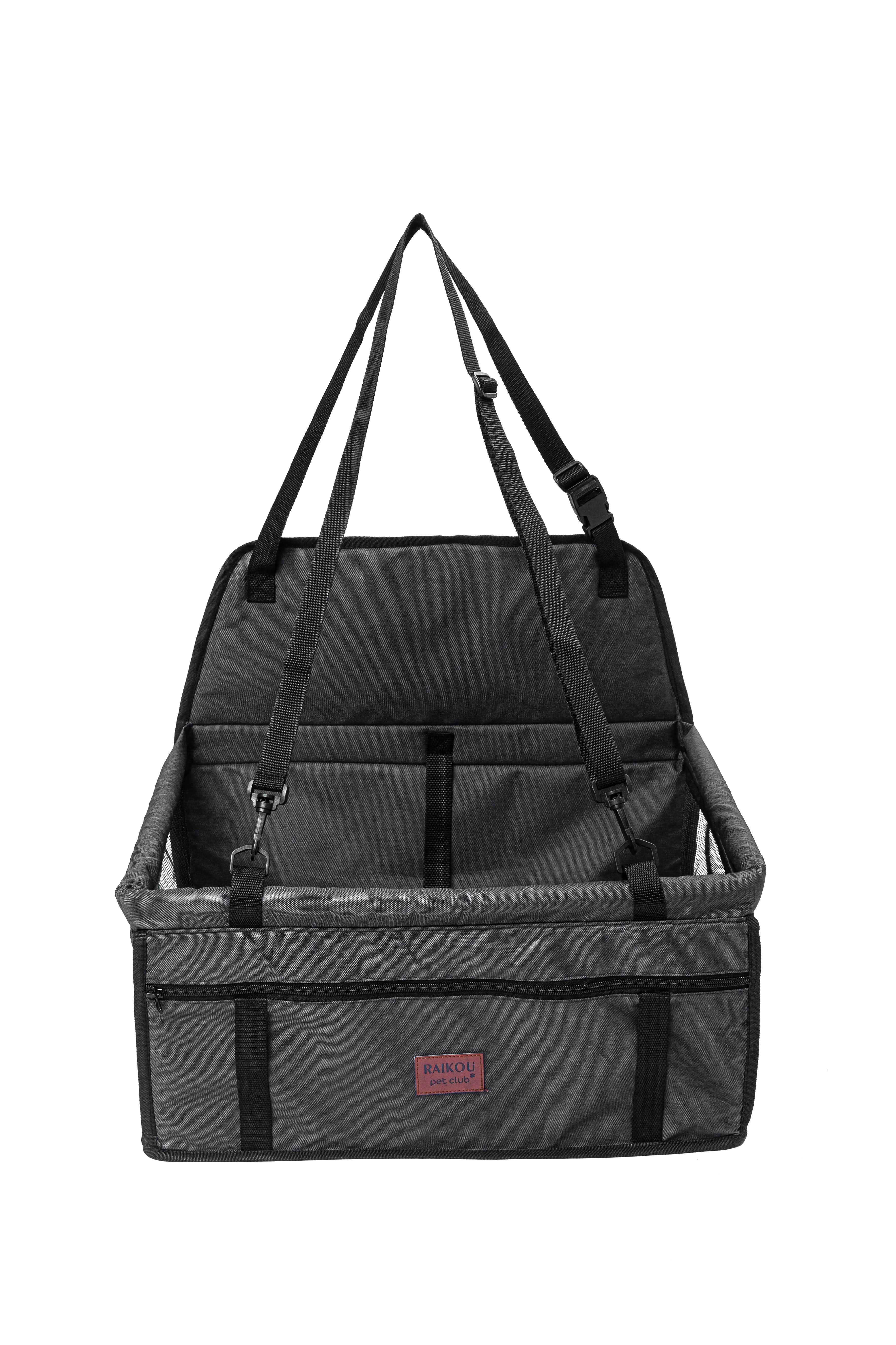 Haustier-Autositz, Stabiler Autositz für Kleine Bis Mittelgroße Hunde, safety-seat for pets, 50cm*40cm*24cm (L*B*H)
