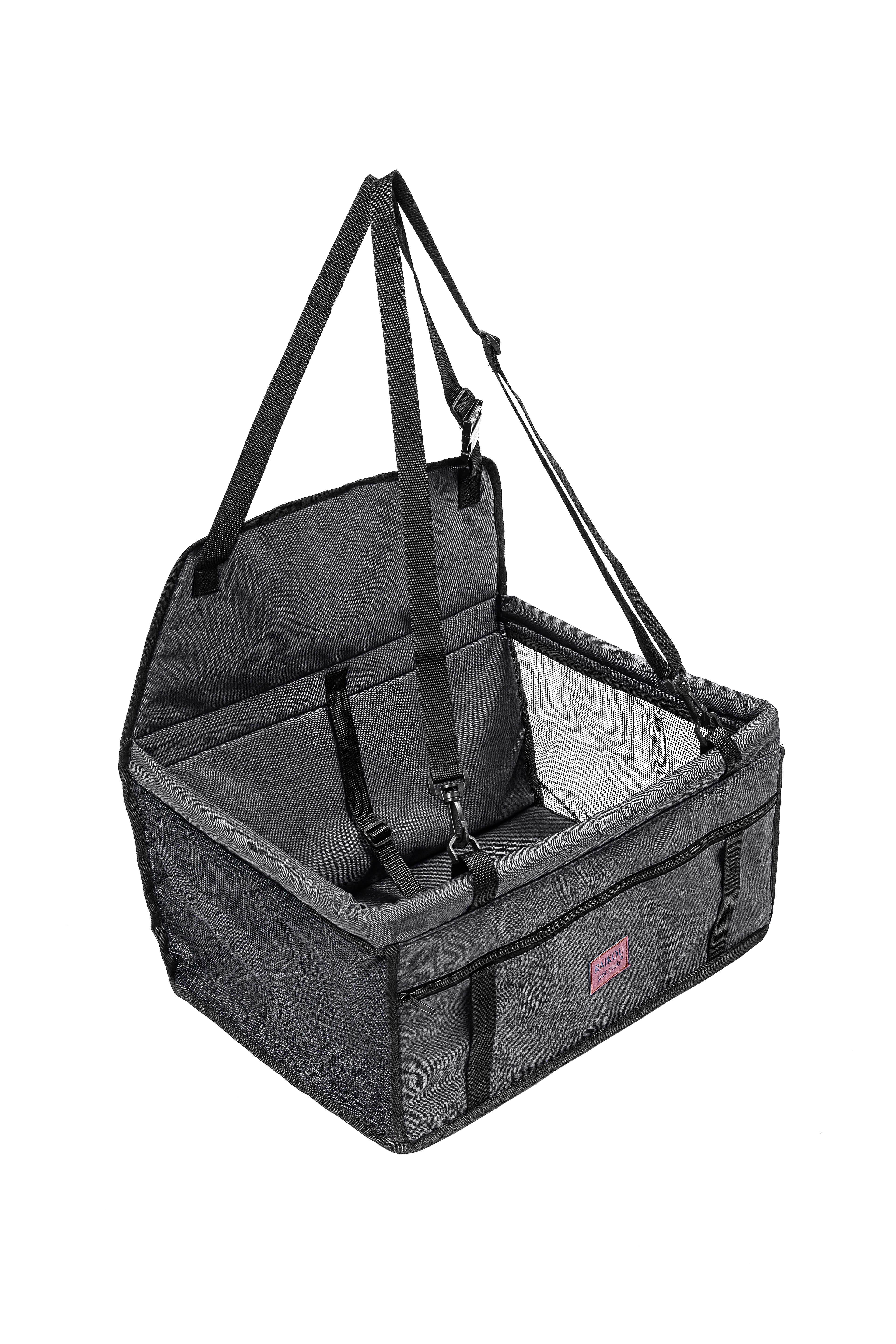 Haustier-Autositz, Stabiler Autositz für Kleine Bis Mittelgroße Hunde, safety-seat for pets, 50cm*40cm*24cm (L*B*H)