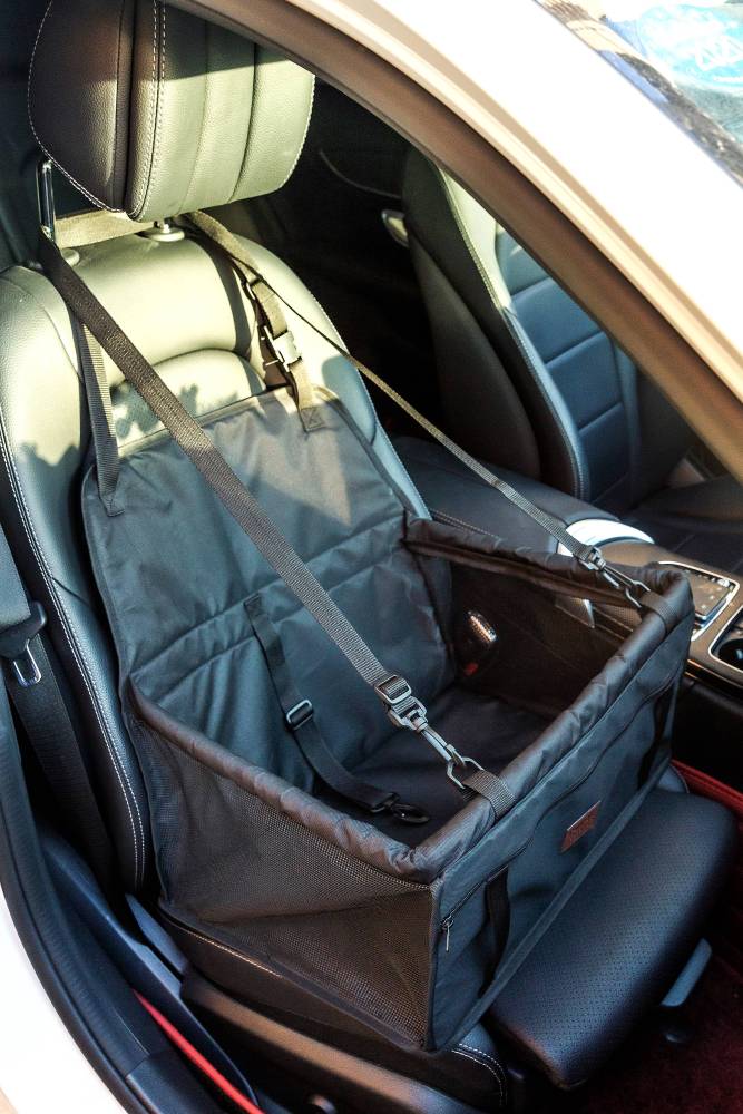 Haustier-Autositz, Stabiler Autositz für Kleine Bis Mittelgroße Hunde, safety-seat for pets, 50cm*40cm*24cm (L*B*H)