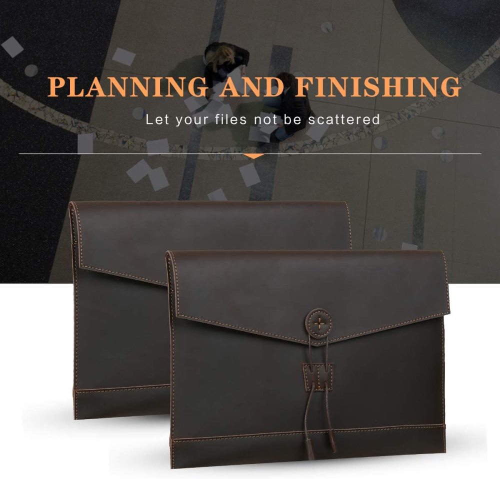 Lederumschlag Umschlag Portfolio Reisepasshülle Umschlag Schutzhülle Reisedokumente Kartenetui Büffelleder