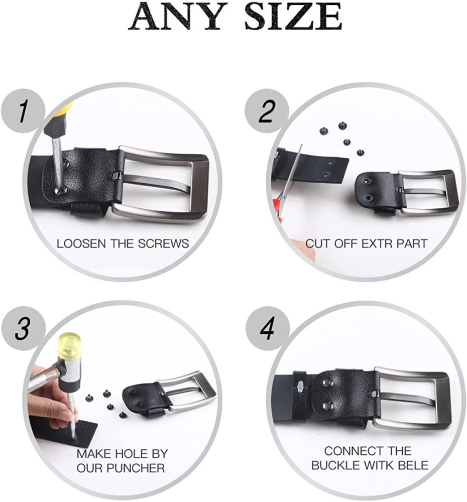 voll leder Herren belt gürtel 3.8 CM breiter Jeansgürtel hosengürtel Riemen