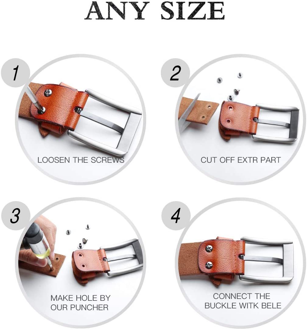 voll leder Herren belt gürtel 3.8 CM breiter Jeansgürtel hosengürtel Riemen