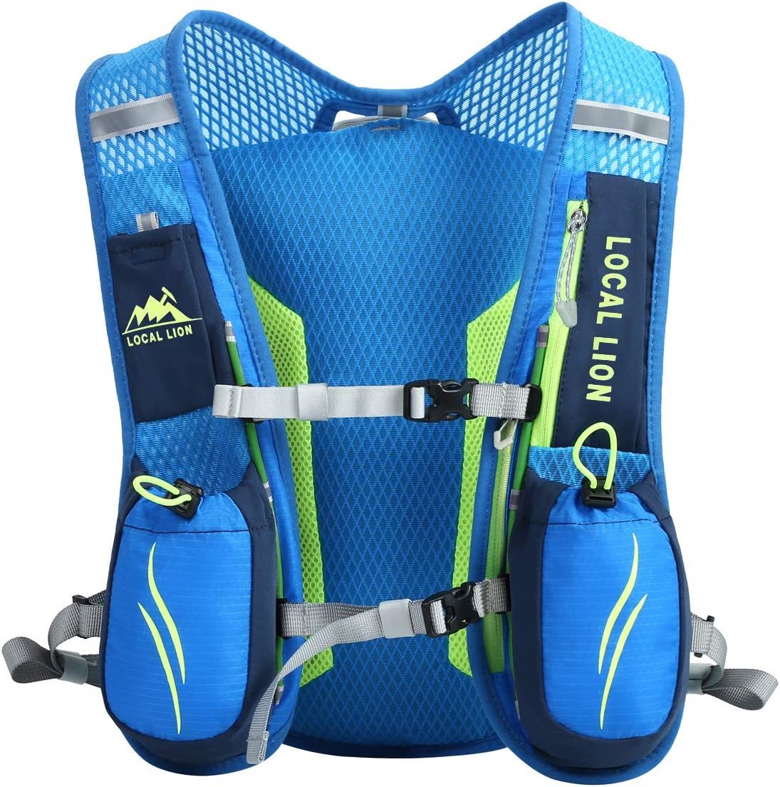 3L Fahrradrucksack Laufrucksack Trinkrucksack wasserdicht Hydration Backpack für Herren Damen Ultraleicht zum Radfahrren Laufen Marathon