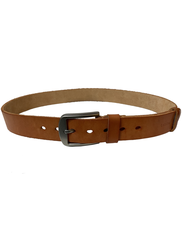 Ledergürtel Herren aus italienischem Rindsleder, 38 mm Breit, Jeansgürtel, Anzuggürtel in Braun und Schwarz