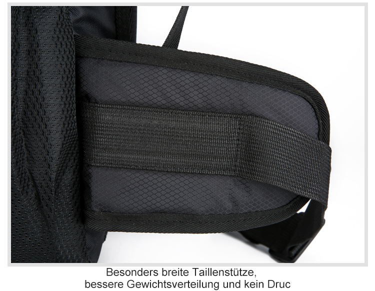 60L Wanderrucksack, MOLLE, Wasserdicht, Trekkingrucksack, Outdoor, bag, Waterproof, Reisetasche, 0.96 kg, 60 Liter, Reisetasche, 62cm * 36cm * 24cm, Daypack, Reiserucksack, Wochendtrip, Justierbar, Ergonomisch