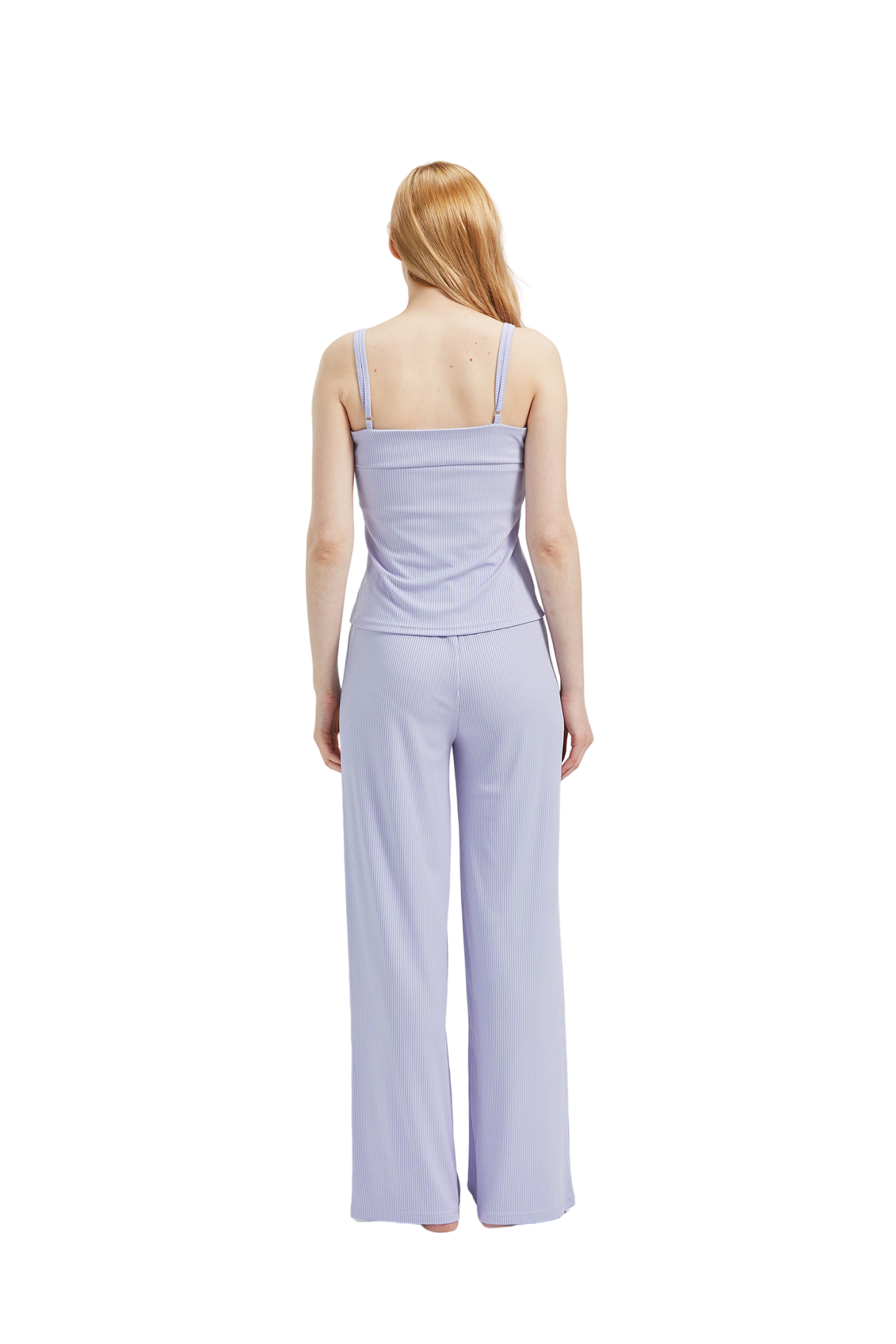 RAIKOU Schlafanzüge Für Damen Lange Schlafanzughose Set Nachtwäsche Hausanzug Freizeitanzug Zweiteiliger V-Ausschnitt Pyjama Set Nachthemd Pyjama Set Nachtwäsche Sleepwear