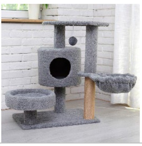 Kratzbaum, Katzenbaum, Katzenhöhle, Cat Tree, Sisal-Seil, Kratzstange, Stabil