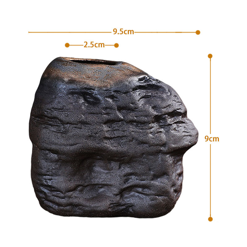 Vase, Tonvase，Clay, Set, Elegant, Moderne, Form, Blumenvase, Zimmerdekoration, Wohnzimmer, Amphore, Minimal, Dezent