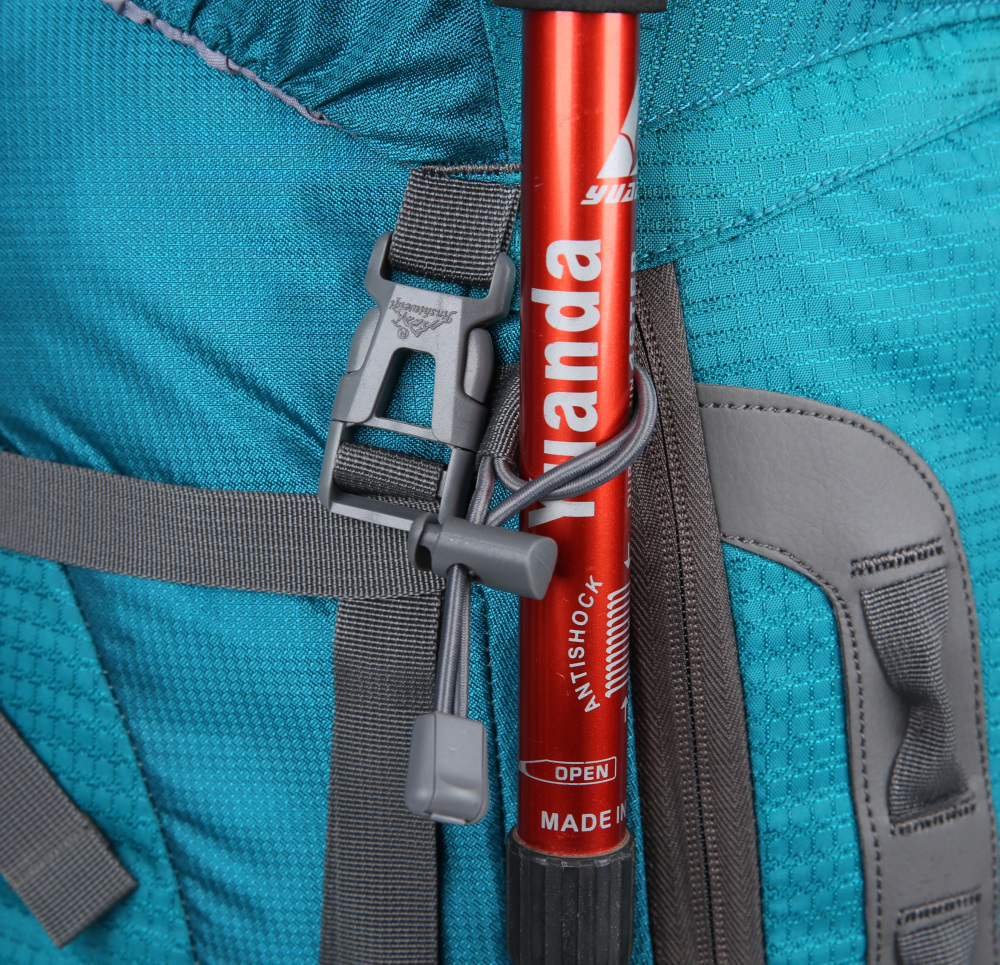 80L Wanderrucksack, MOLLE, Wasserdicht, Trekkingrucksack, Outdoor, bag, Waterproof, Trageunterstützung aus Aluminiumlegierung, Reisetasche, 1,65 kg, 80cm * 30cm * 40cm