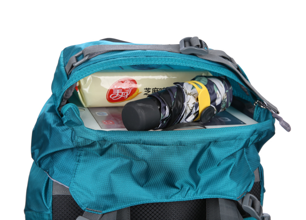 80L Wanderrucksack, MOLLE, Wasserdicht, Trekkingrucksack, Outdoor, bag, Waterproof, Trageunterstützung aus Aluminiumlegierung, Reisetasche, 1,65 kg, 80cm * 30cm * 40cm