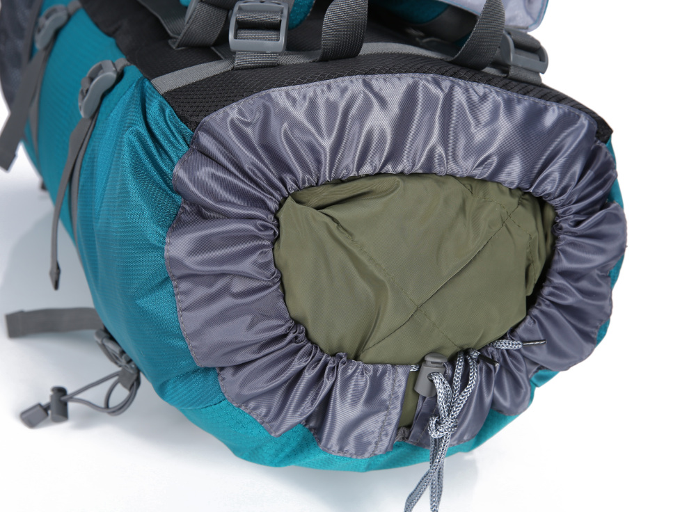 80L Wanderrucksack, MOLLE, Wasserdicht, Trekkingrucksack, Outdoor, bag, Waterproof, Trageunterstützung aus Aluminiumlegierung, Reisetasche, 1,65 kg, 80cm * 30cm * 40cm