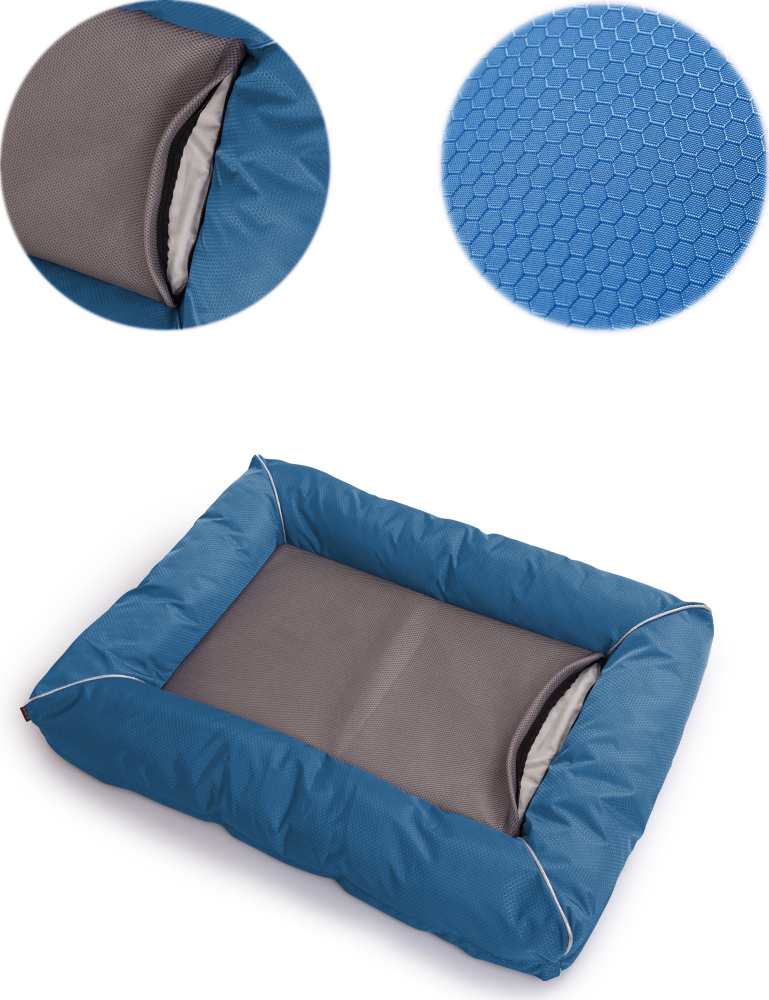 Raikou Hundebett Hundesofa Katzenbett Tierbette Bezug abnehmbar und waschbar  Boden wasserabweisend Abti Rutsch