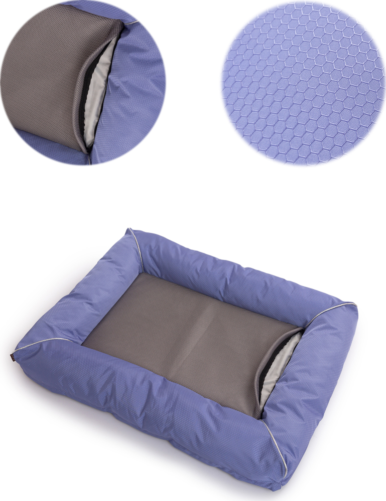 Raikou Hundebett Hundesofa Katzenbett Tierbette Bezug abnehmbar und waschbar  Boden wasserabweisend Abti Rutsch