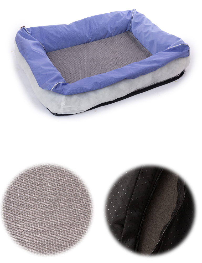 Raikou Hundebett Hundesofa Katzenbett Tierbette Bezug abnehmbar und waschbar  Boden wasserabweisend Abti Rutsch