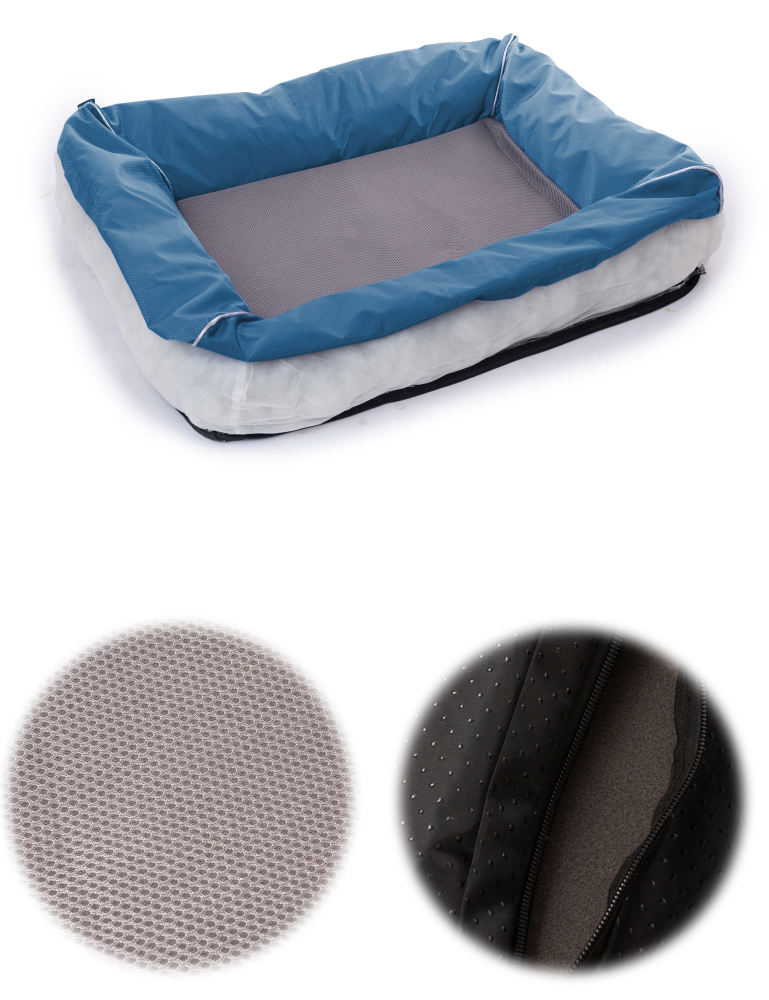 Raikou Hundebett Hundesofa Katzenbett Tierbette Bezug abnehmbar und waschbar  Boden wasserabweisend Abti Rutsch