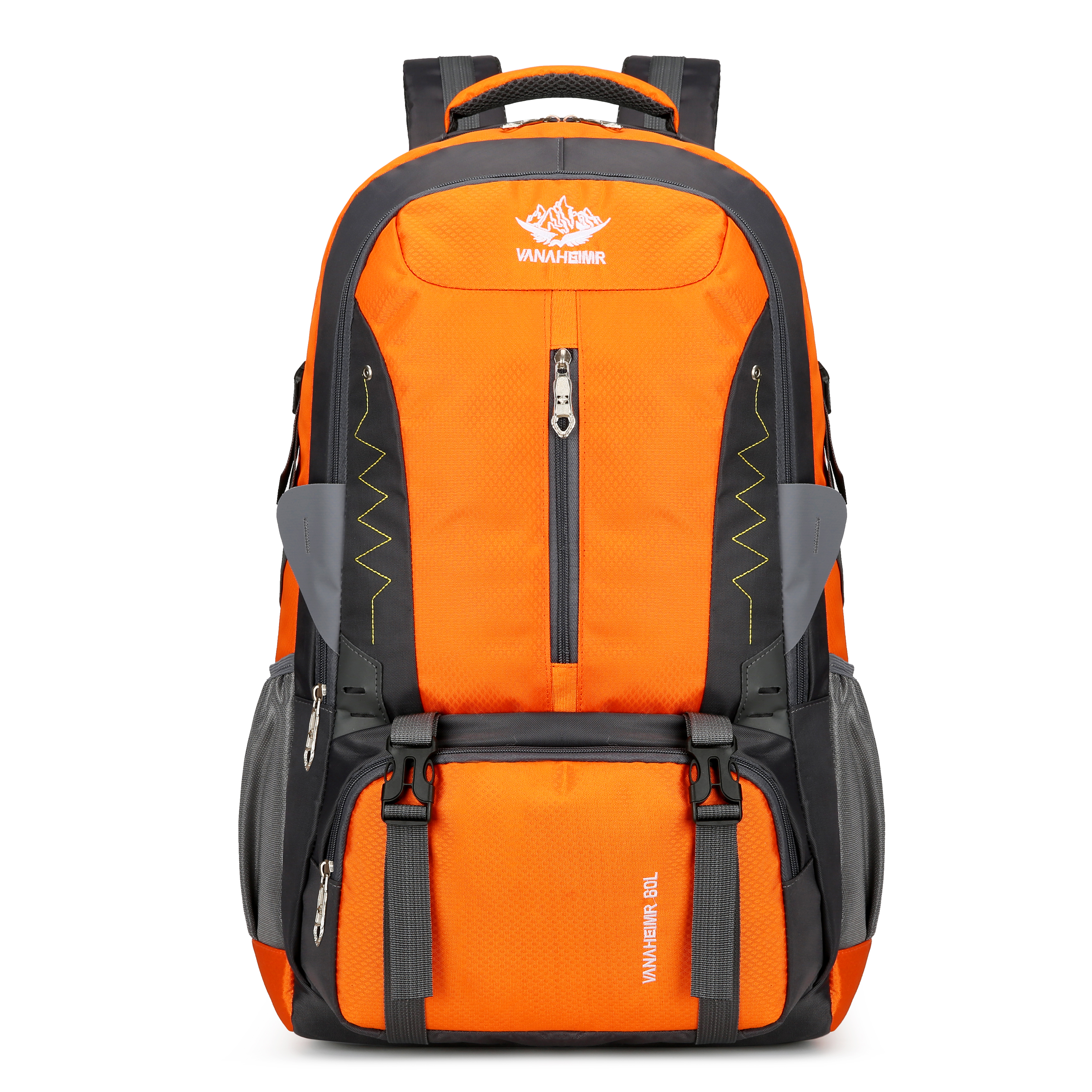 60L Wasserdichter Wanderrucksack Herren Damen Kletterrucksack Trekkingrucksack Reiserucksack ultraleichter packbarer