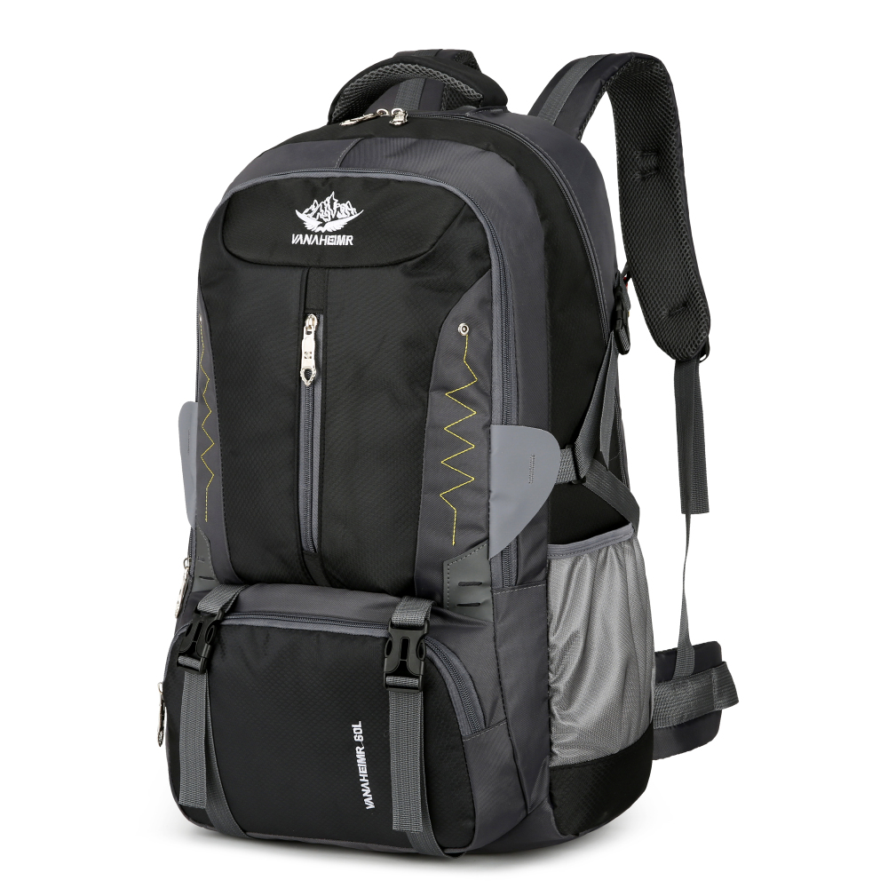 60L Wasserdichter Wanderrucksack Herren Damen Kletterrucksack Trekkingrucksack Reiserucksack ultraleichter packbarer
