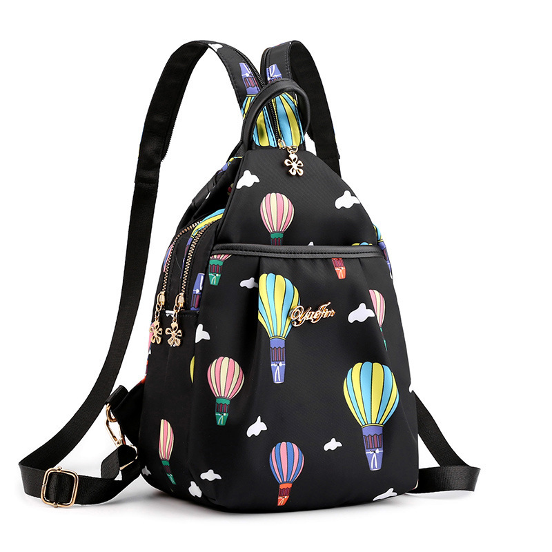 Freizeitrucksack Damen Cityrucksack Daypack Anti Diebstahl Tasche Schultertasche Nylon Wasserdicht Für Wandern Ausflüge Uni