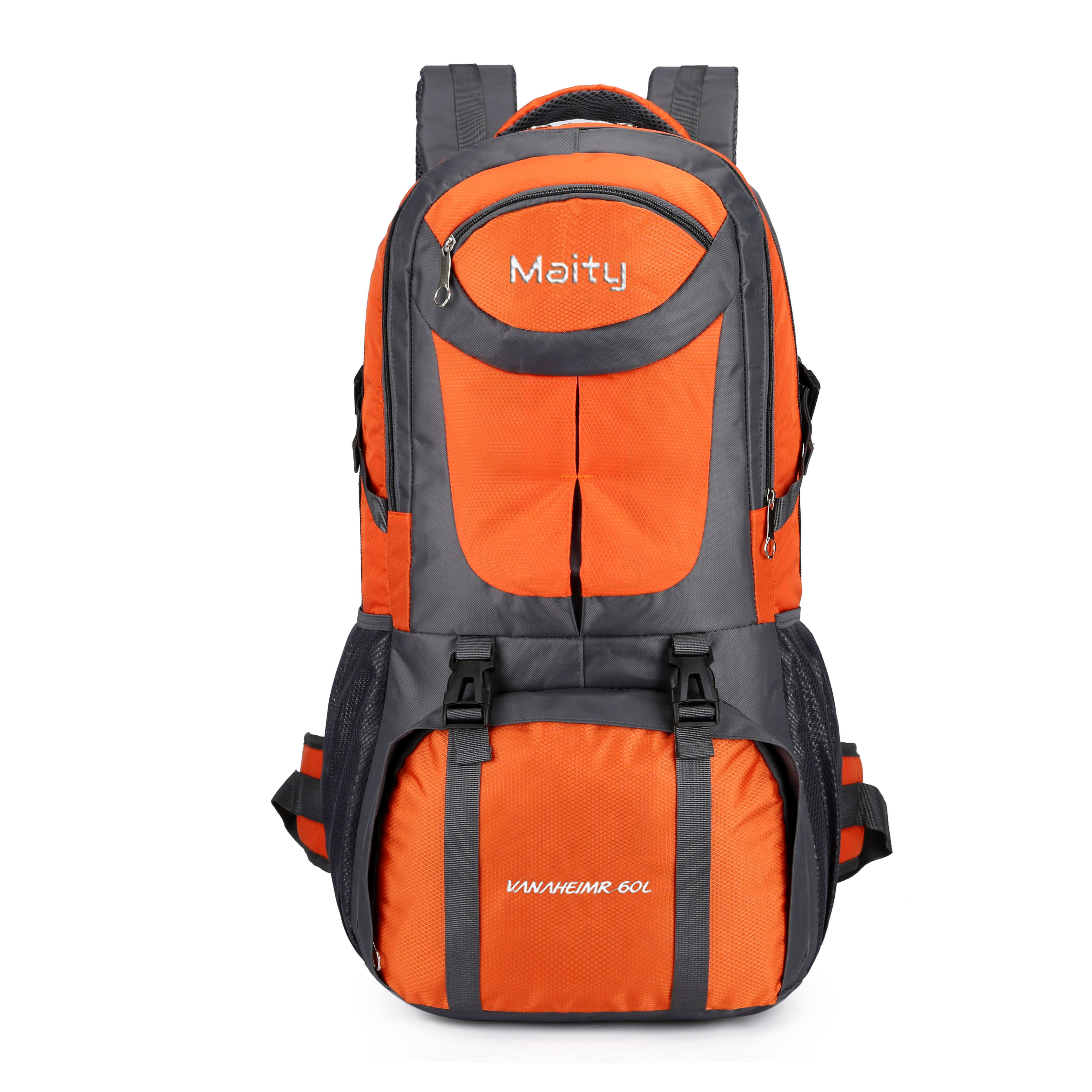 60L Wanderrucksack, MOLLE, Wasserdicht, Trekkingrucksack, Outdoor, bag, Waterproof, Reisetasche, 0.96 kg, 60 Liter, Reisetasche, 62cm * 36cm * 24cm, Daypack, Reiserucksack, Wochendtrip, Justierbar, Ergonomisch