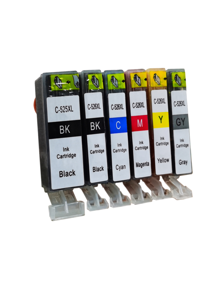 Tintenpatrone, neue und versiegelte Druckertinte, 4er-, 5er- und 6er-Set