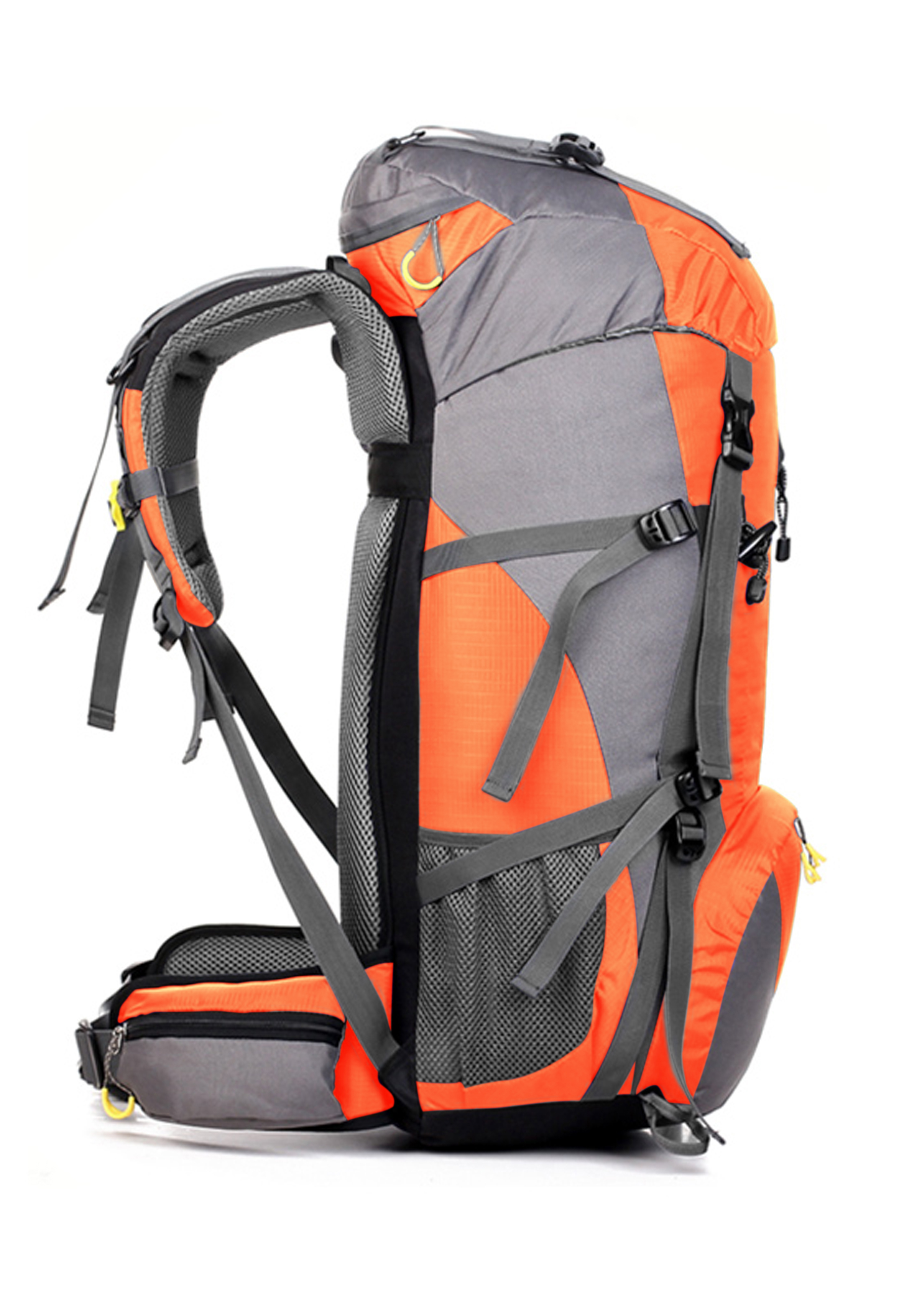 Maity Wanderrucksack 50L MOLLE, Trekkingrucksack,Wasserdicht, Reisetasche Ultralight Atmungsaktives  Tragesystem
