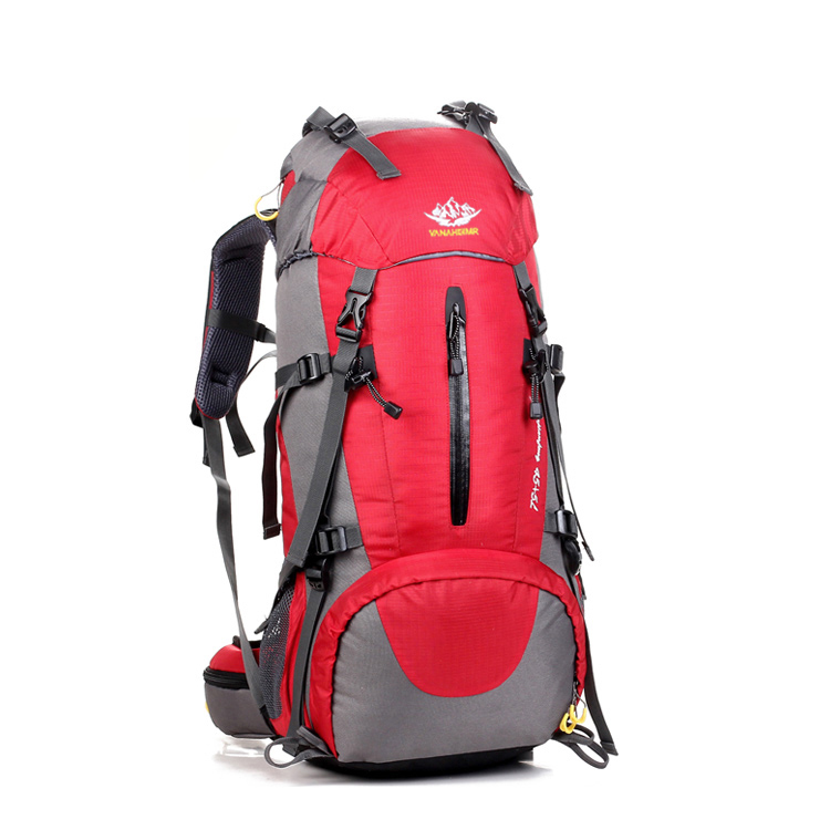 Maity Wanderrucksack 50L MOLLE, Trekkingrucksack,Wasserdicht, Reisetasche Ultralight Atmungsaktives  Tragesystem