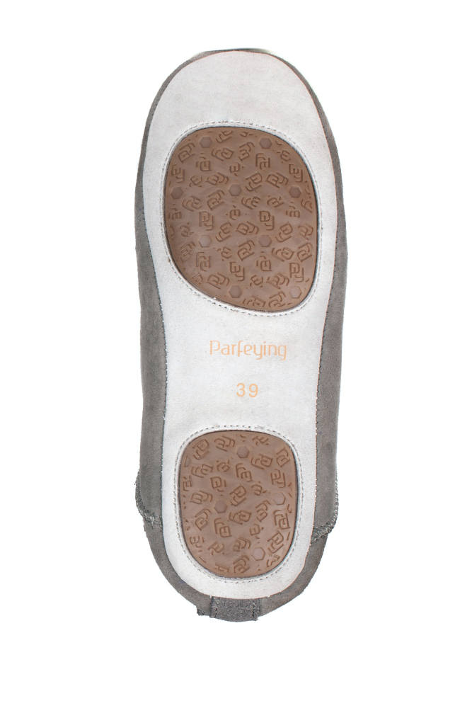 Parfeying Unisex-Hausschuhe aus Lamm- und Schaffell mit weicher Sohle für Herren