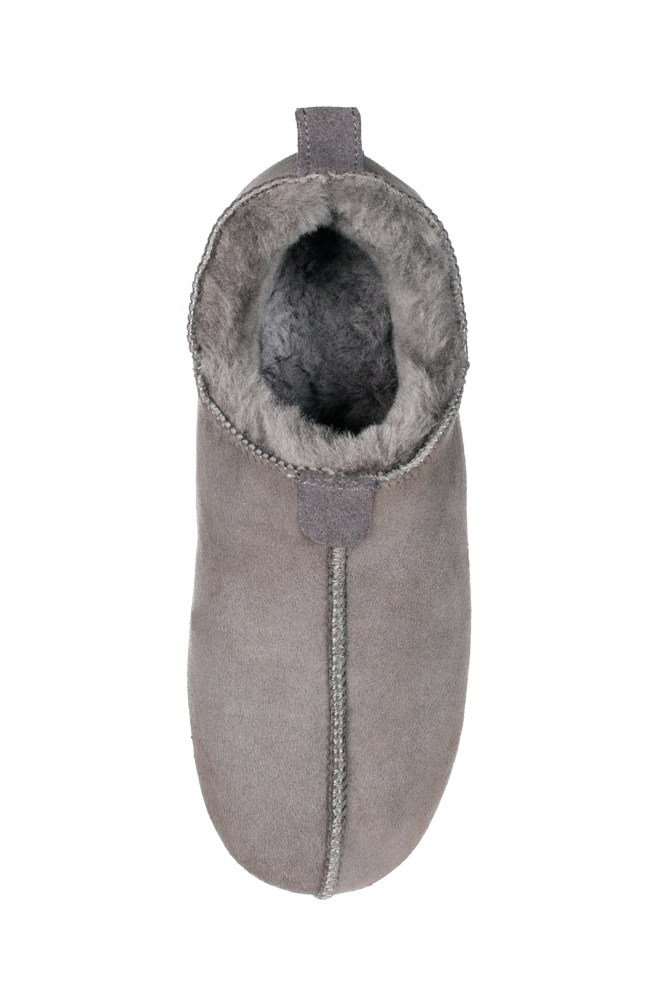 Parfeying Unisex-Hausschuhe aus Lamm- und Schaffell mit weicher Sohle für Herren