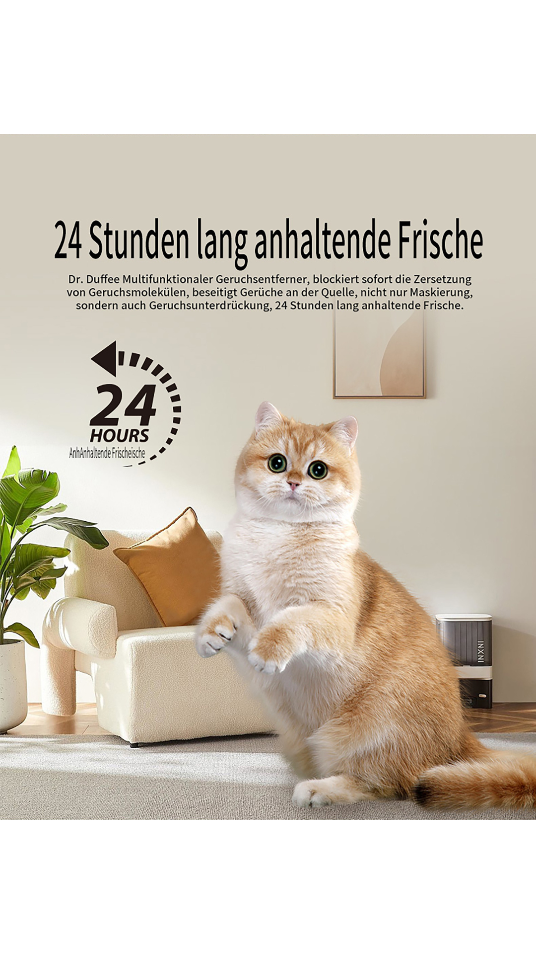 Dr. Duffee Langzeit-Geruchsneutralisierer