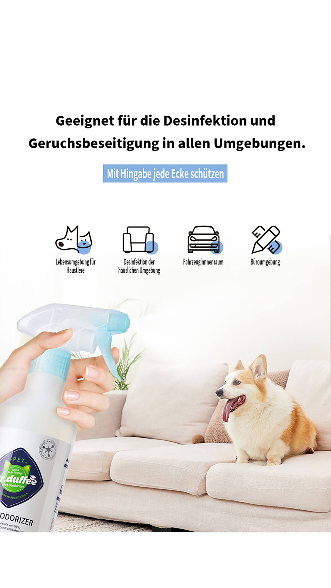 Dr. Duffee Langzeit-Geruchsneutralisierer