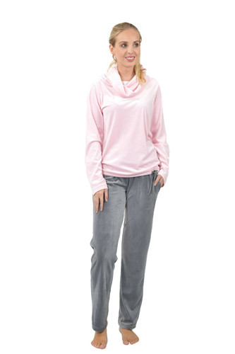 RAIKOU Schlafanzug Damen Trainingsanzug Jogginganzug Fitnessanzug mit Strassstenen