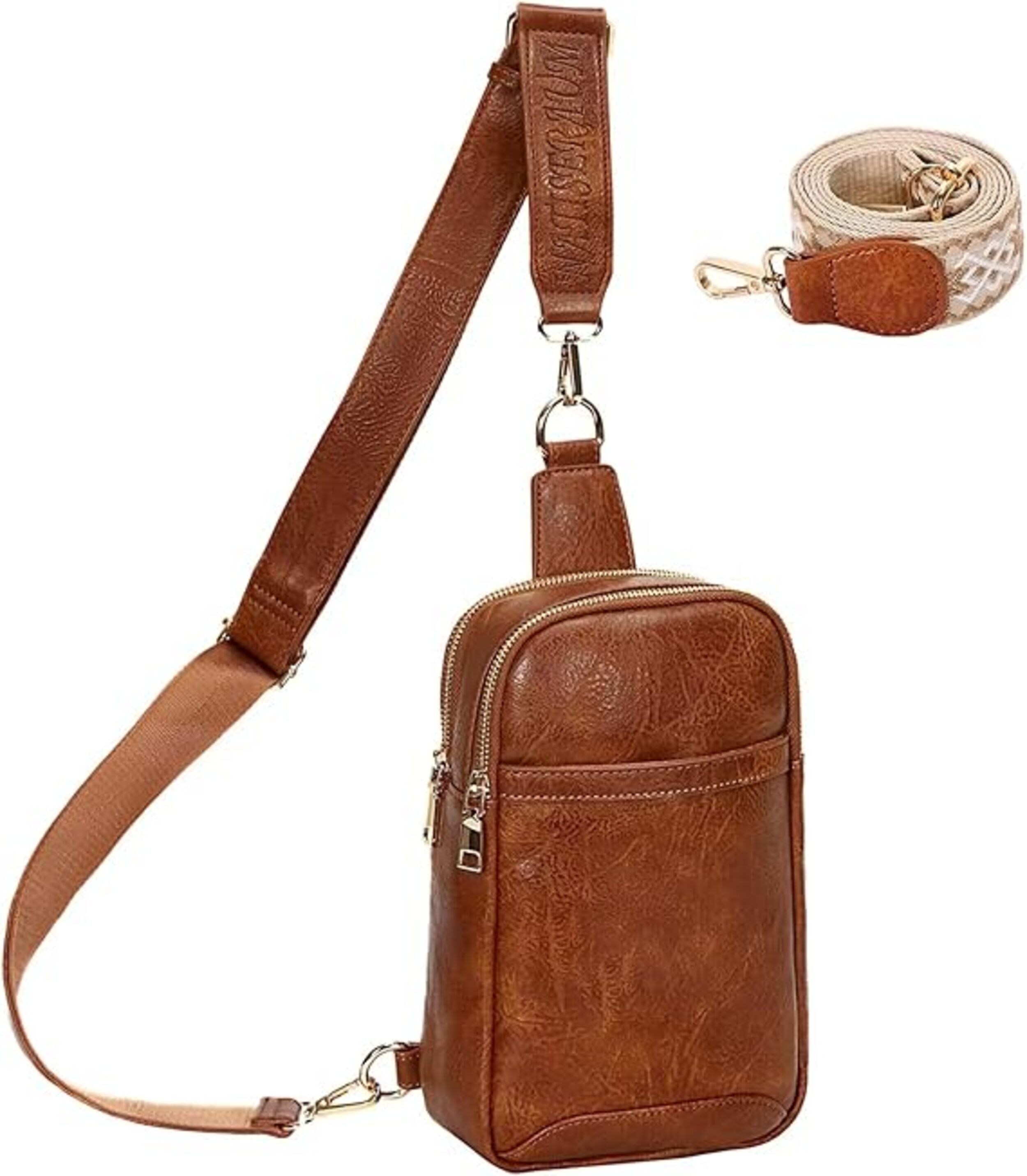 Damen Brusttasche – Stilvolle und praktische Schultertasche für Reisen, Wandern, Radfahren & Shopping