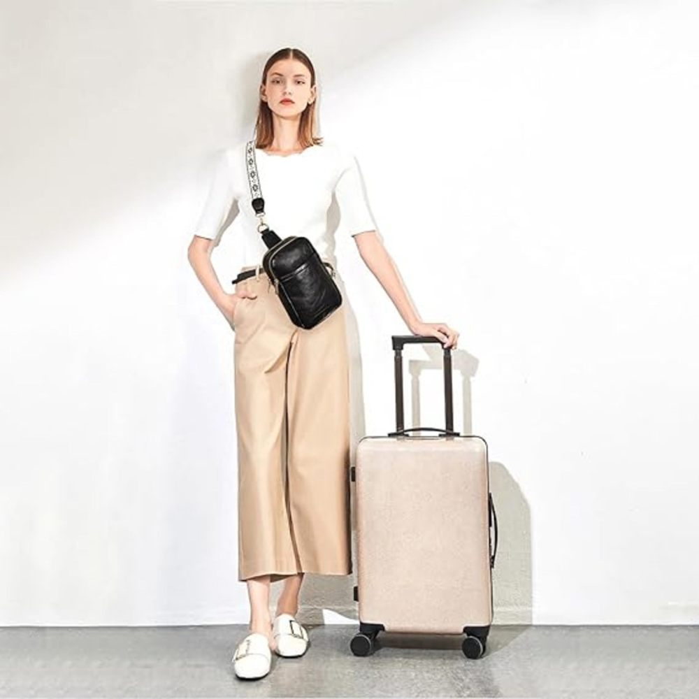 Damen Brusttasche – Stilvolle und praktische Schultertasche für Reisen, Wandern, Radfahren & Shopping