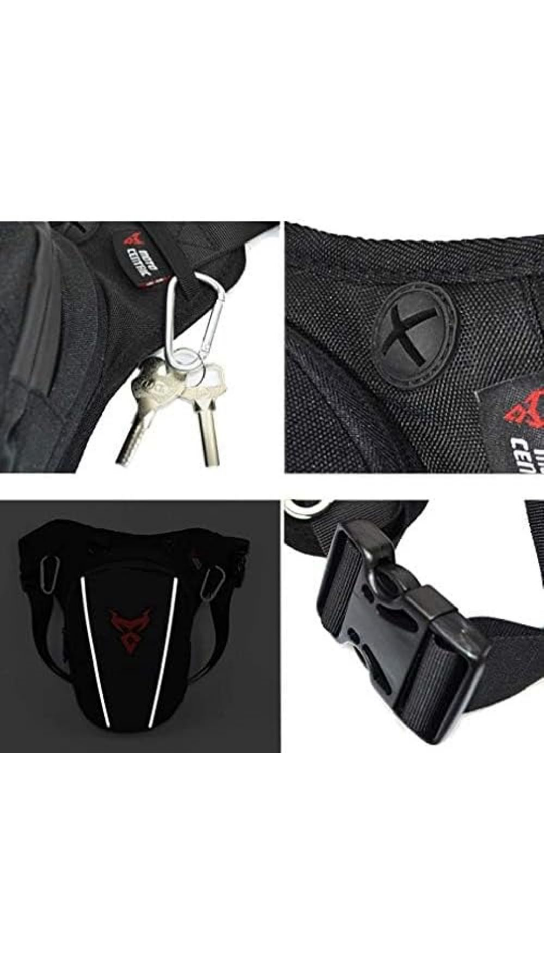 Beintasche Oxford Hüfttasche, Motorrad-Beintasche Oberschenkel Gürteltasche